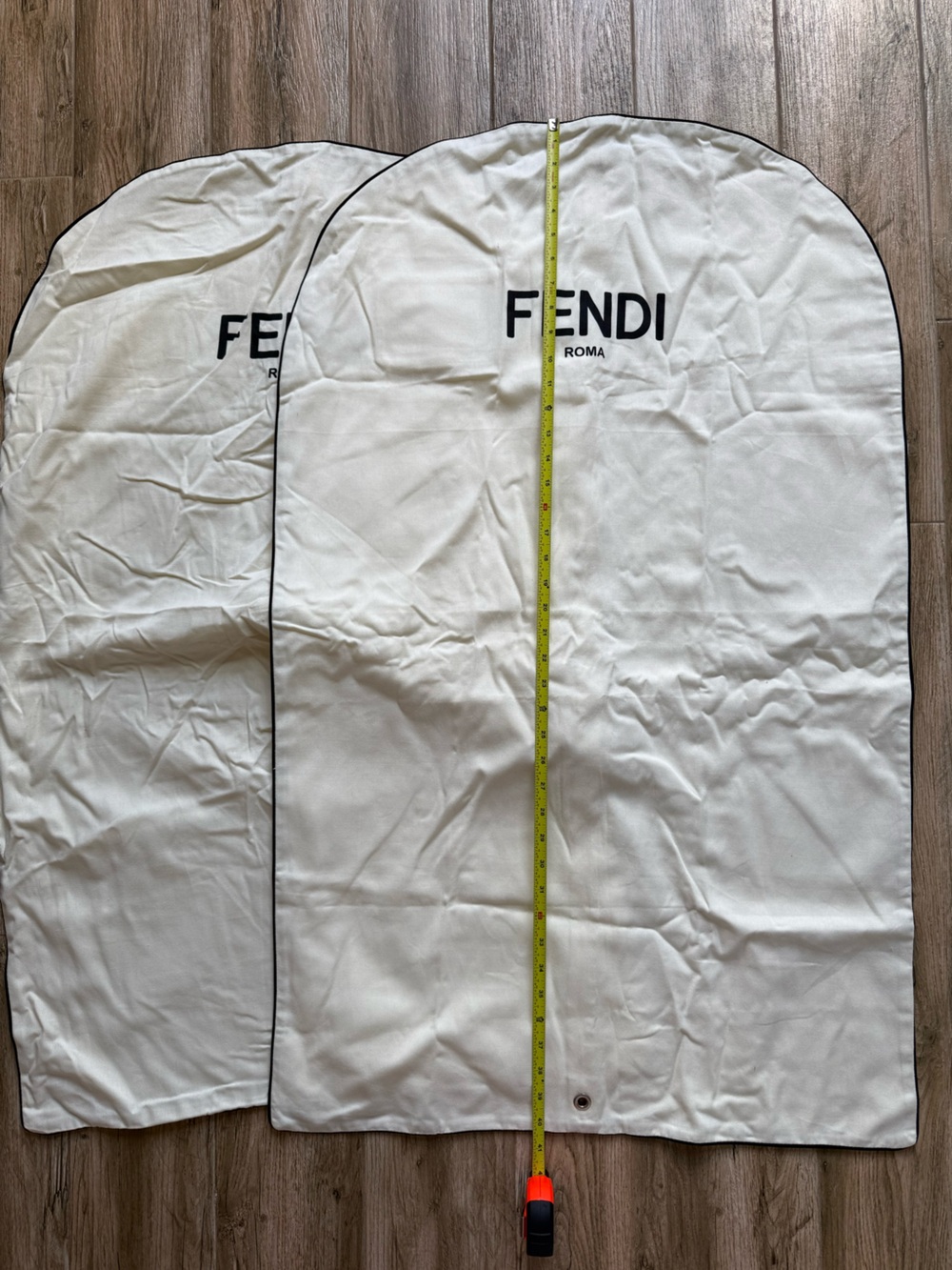 Fendi Roma White Garment Bag (Pair) - Picture 2 of 4